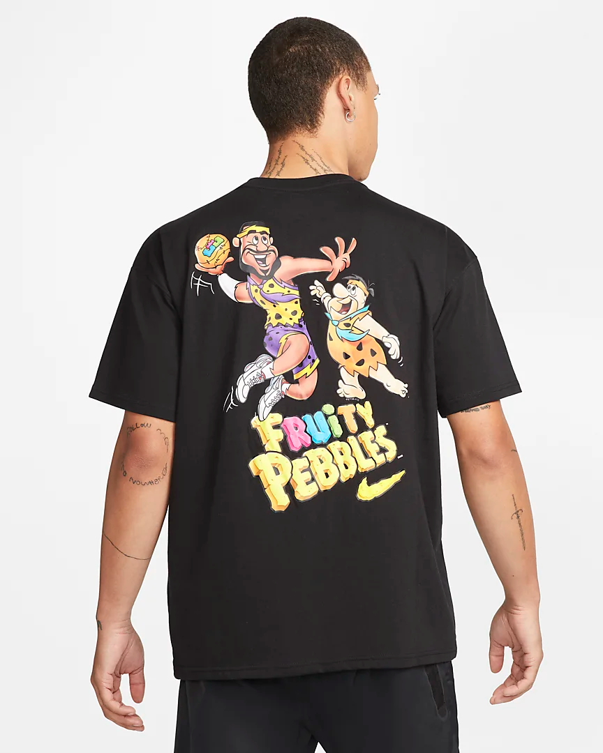 Now Available Fruity Pebbles x Nike LeBron T shirt Black Sneaker Shouts